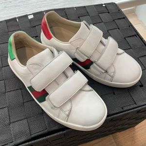 Gucci kids Ace sneakers Sz 30